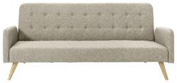 Home - Marseille - 2 Seater Fabric - Sofa Bed - Natural